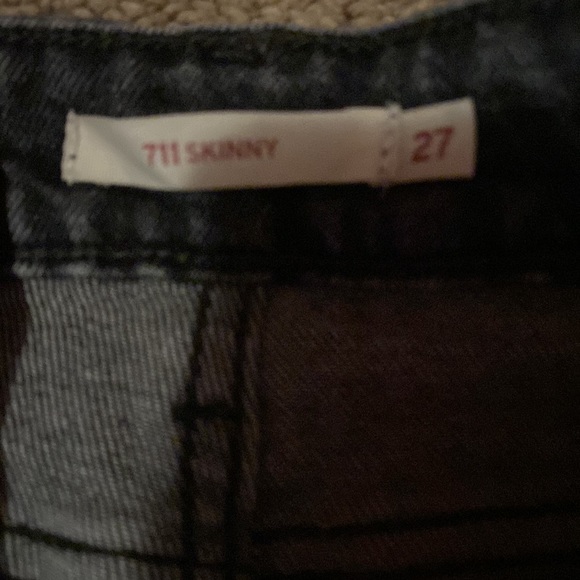 Levi’s 711 Skinny Jeans Size 27 - Picture 2 of 3